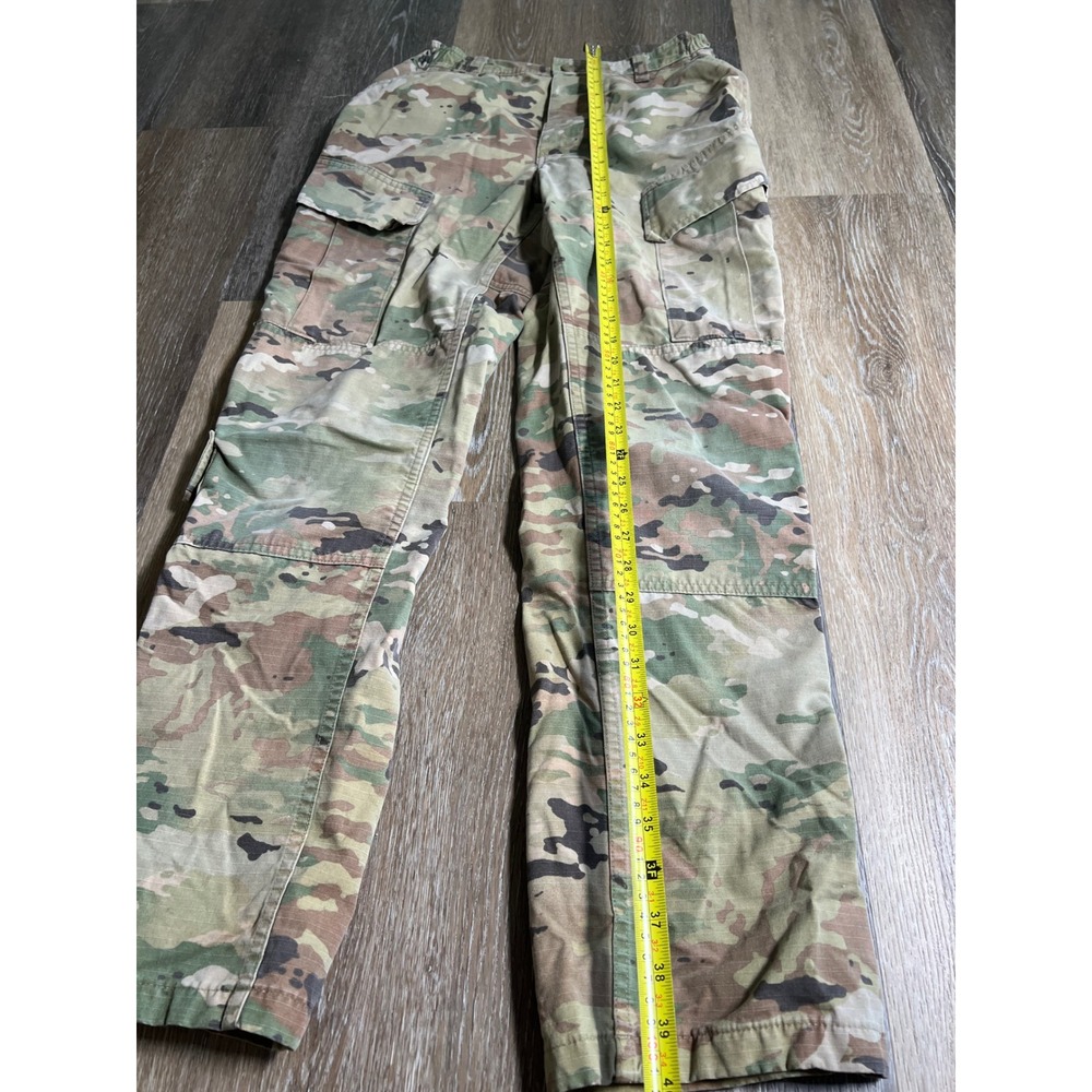 Military Cargo Pants Mens 28 Long Multicam Good Ripstop Tactical Trousers - Picture 6 of 7